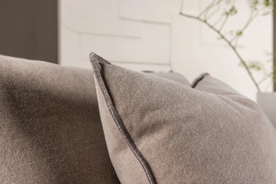 Malö päevavoodi (pruun linane kangas, mustad jalad), 61802-340 – 8