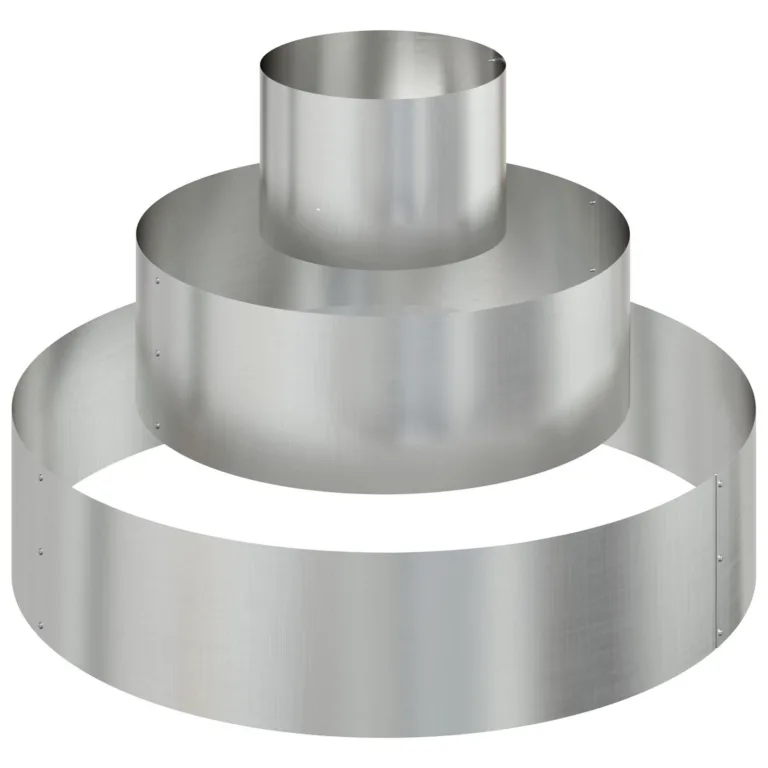 Metallist lillepott Galvaniseeritud teras Ø 90 cm Vastupidav