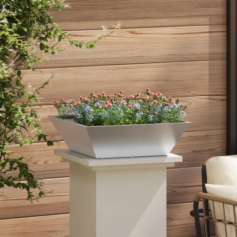 Metalltaimede alus Roostevaba teras 50 x 50 x 15 cm
