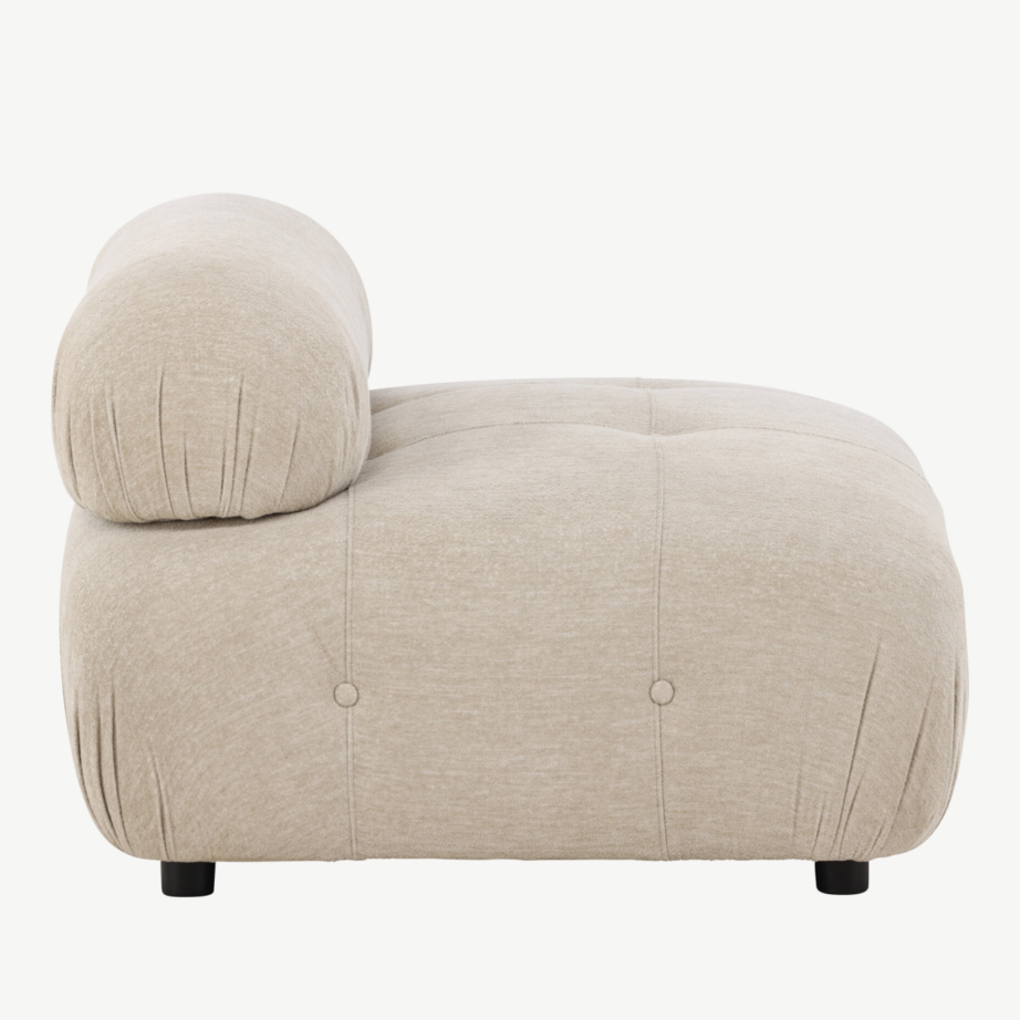 Mika mooduldiivani keskosa, beež polüester, 62047-112 – 2