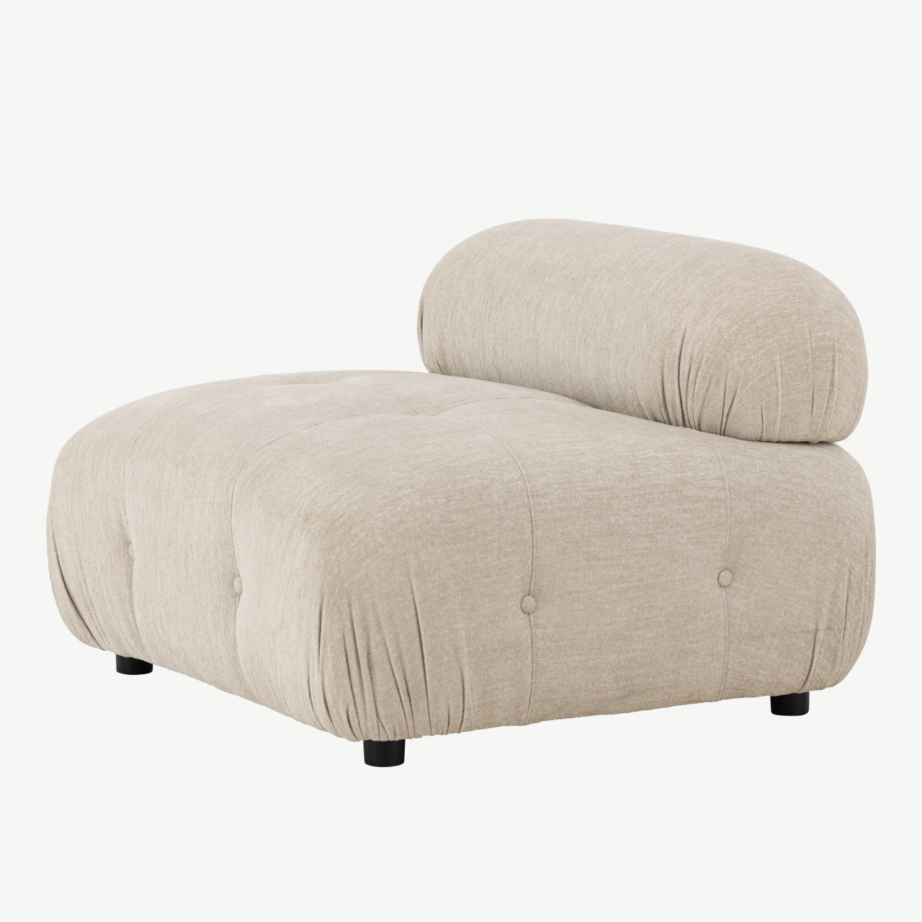 Mika mooduldiivani keskosa, beež polüester, 62047-112 – 9