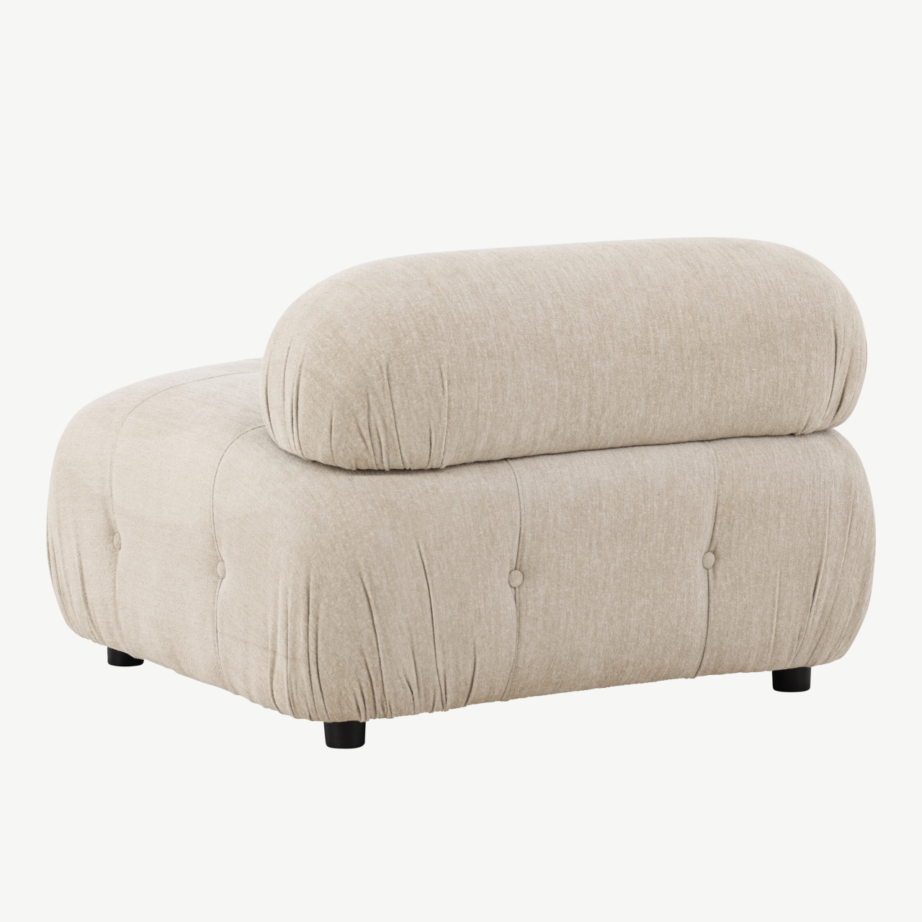 Mika mooduldiivani keskosa, beež polüester, 62047-112 – 12