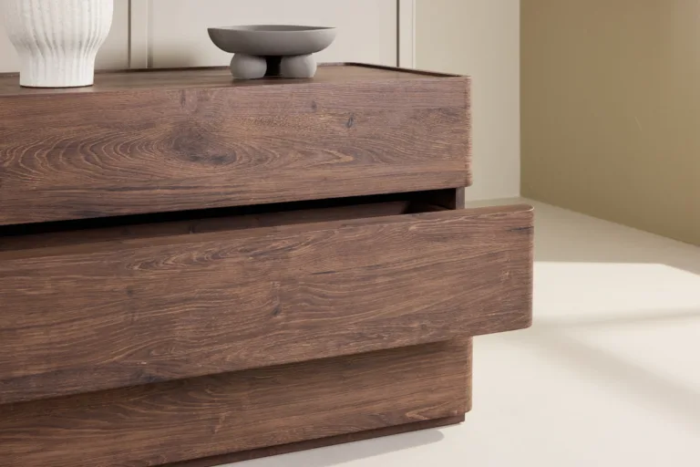Mokka tooni MDF kummut Noble (100x60 cm) - 30081-125