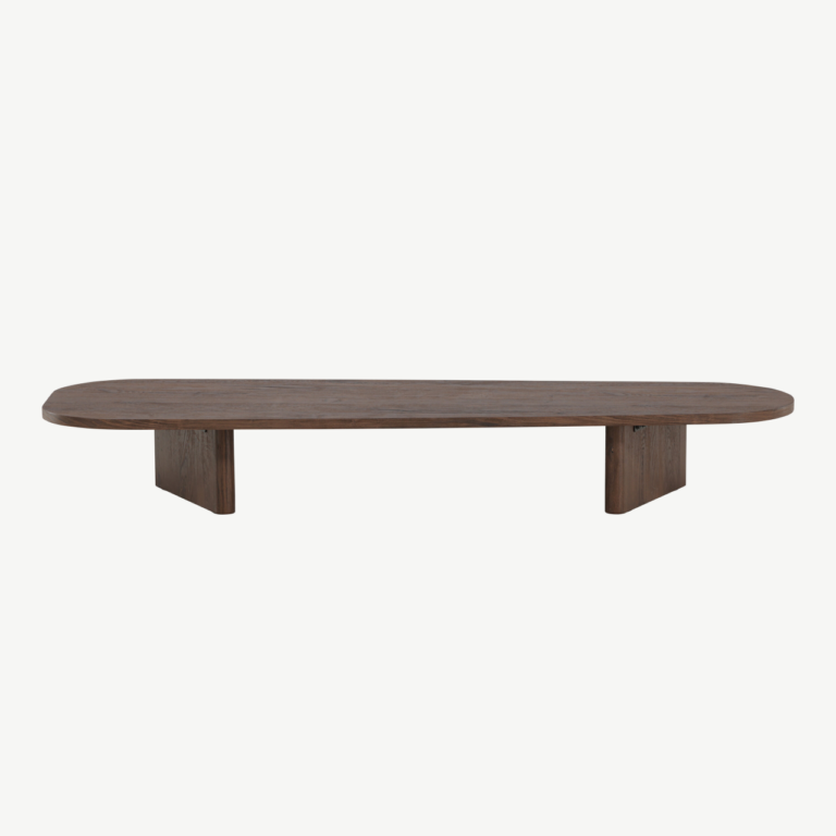 Mokka toonis MDF diivanilaud Grönvik 180x55 cm - 62044-125
