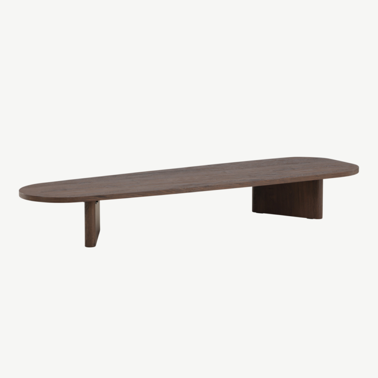 Mokka toonis MDF diivanilaud Grönvik 180x55 cm - 62044-125