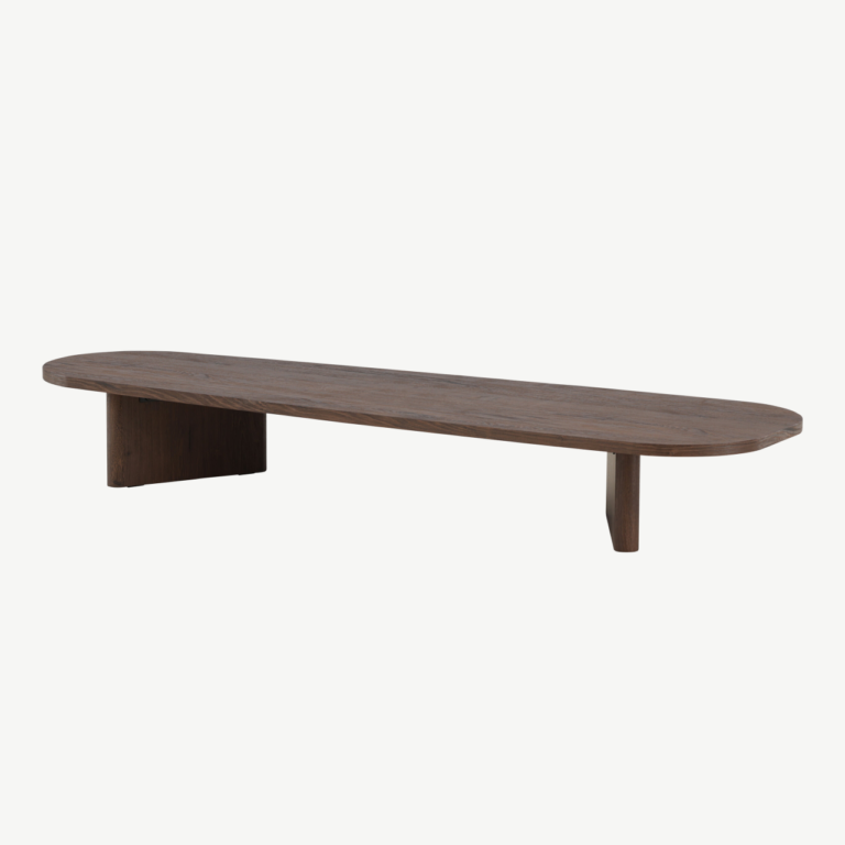 Mokka toonis MDF diivanilaud Grönvik 180x55 cm - 62044-125