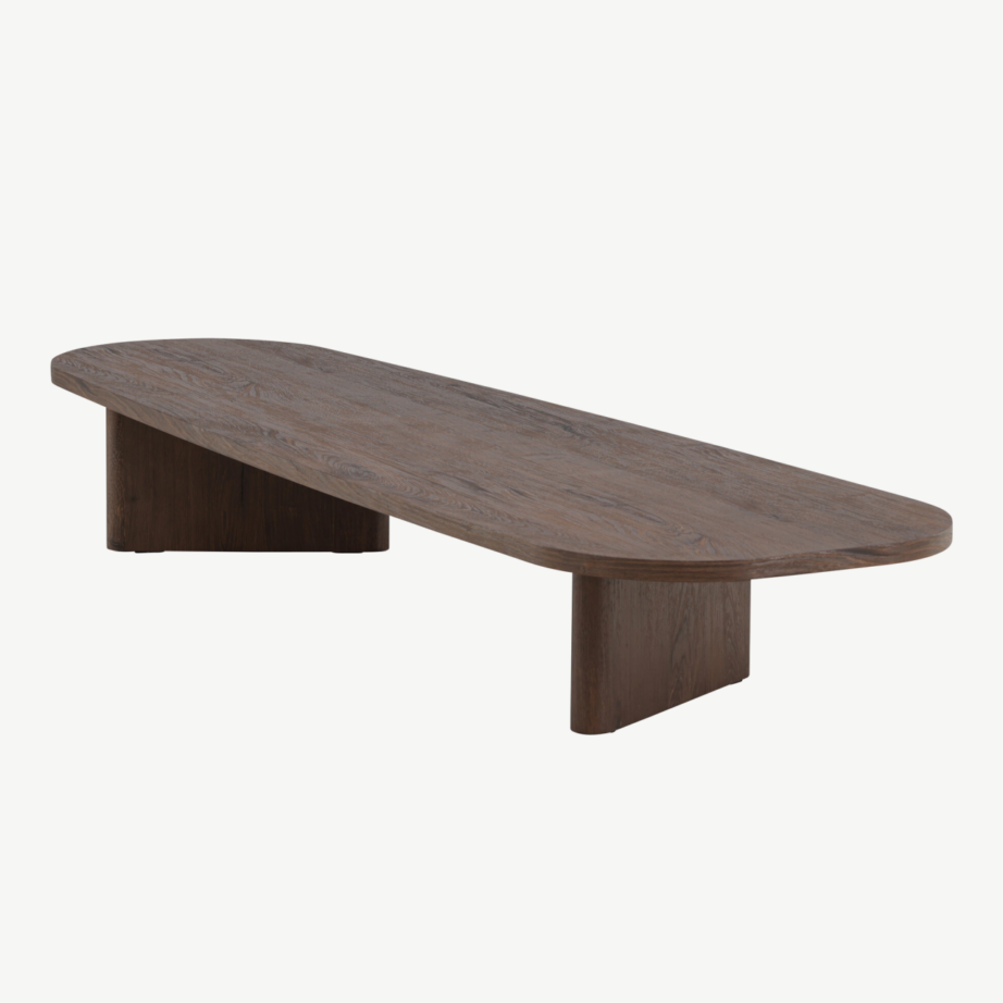 Mokka toonis MDF diivanilaud Grönvik 180×55 cm, 62044-125 – 9