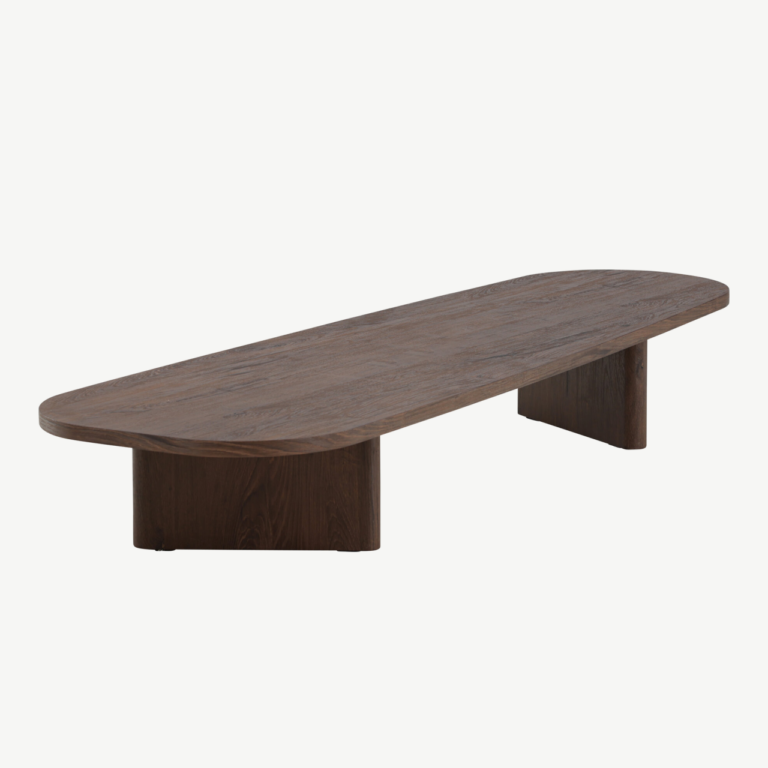 Mokka toonis MDF diivanilaud Grönvik 180x55 cm - 62044-125