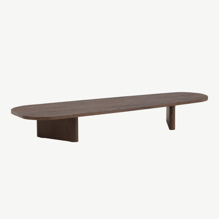 Mokka toonis MDF diivanilaud Grönvik 180x55 cm - 62044-125