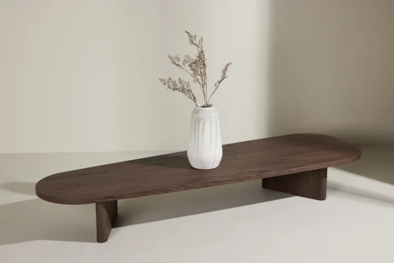 Mokka toonis MDF diivanilaud Grönvik 180x55 cm - 62044-125