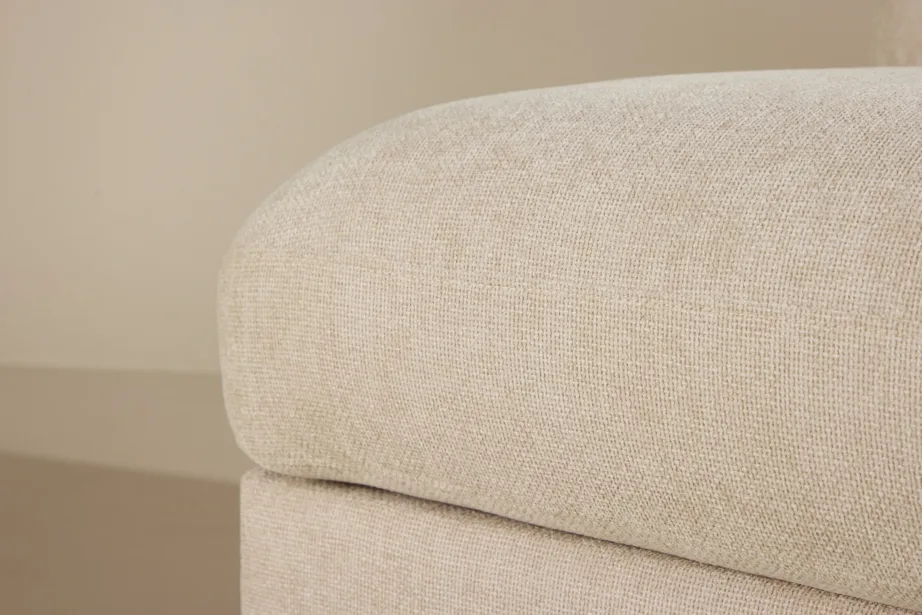 Mooduldiivani keskosa Salerno sarjast, beež polüester, mustad jalad, 62003-102 – 10