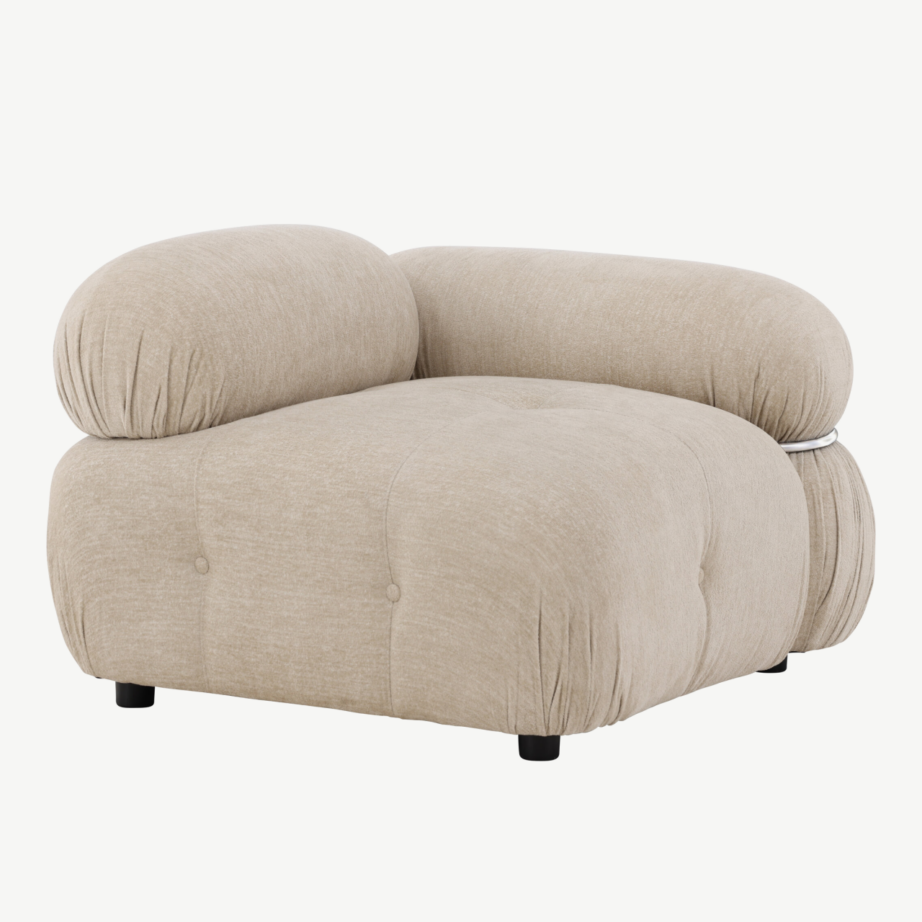 Mooduldiivani vasaknurga osa Mika, beež polüester, 62048-112 – 3