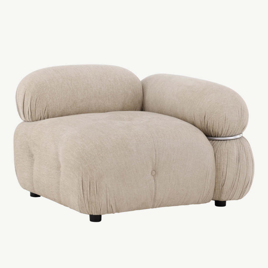 Mooduldiivani vasaknurga osa Mika, beež polüester, 62048-112 – 4