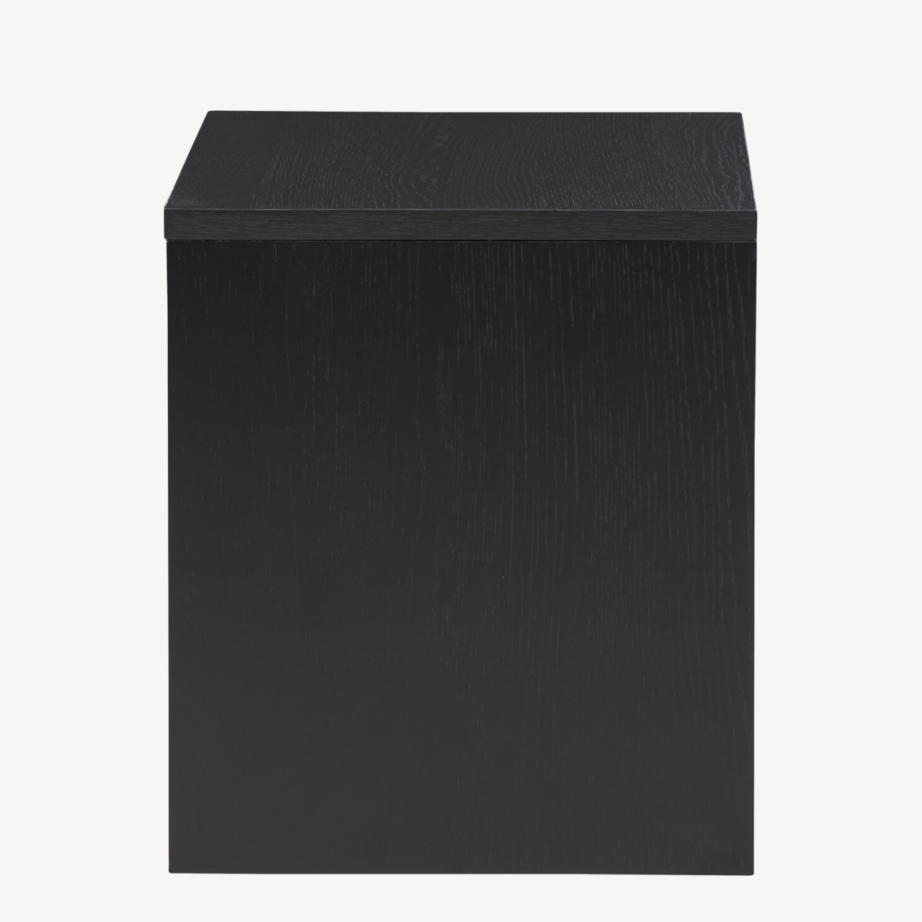 Must MDF diivanilaud Juni (58x35x40 cm), 62059-100 – 2