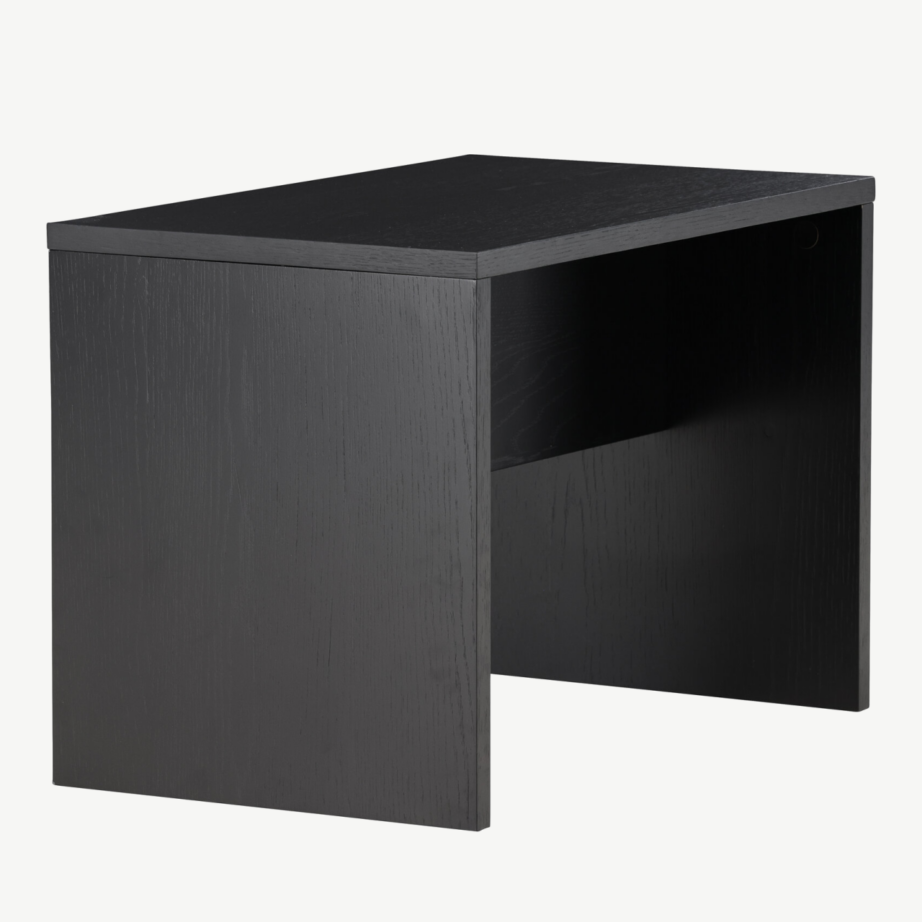 Must MDF diivanilaud Juni (58x35x40 cm), 62059-100 – 3