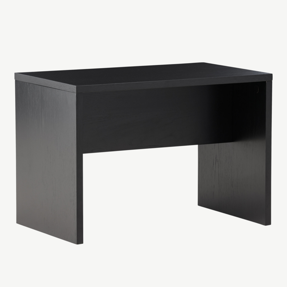 Must MDF diivanilaud Juni (58x35x40 cm), 62059-100 – 4