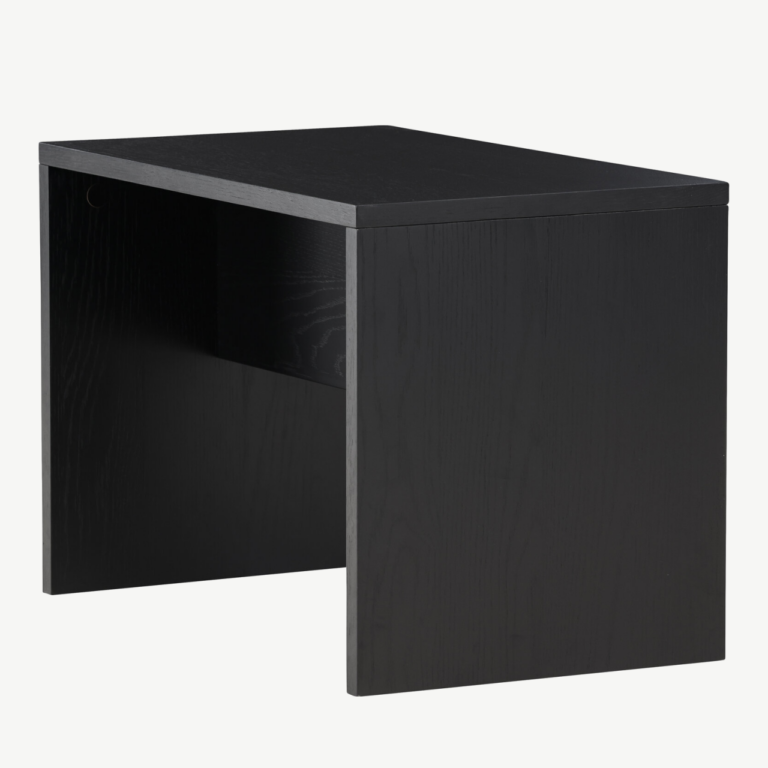 Must MDF diivanilaud Juni (58x35x40 cm) - 62059-100