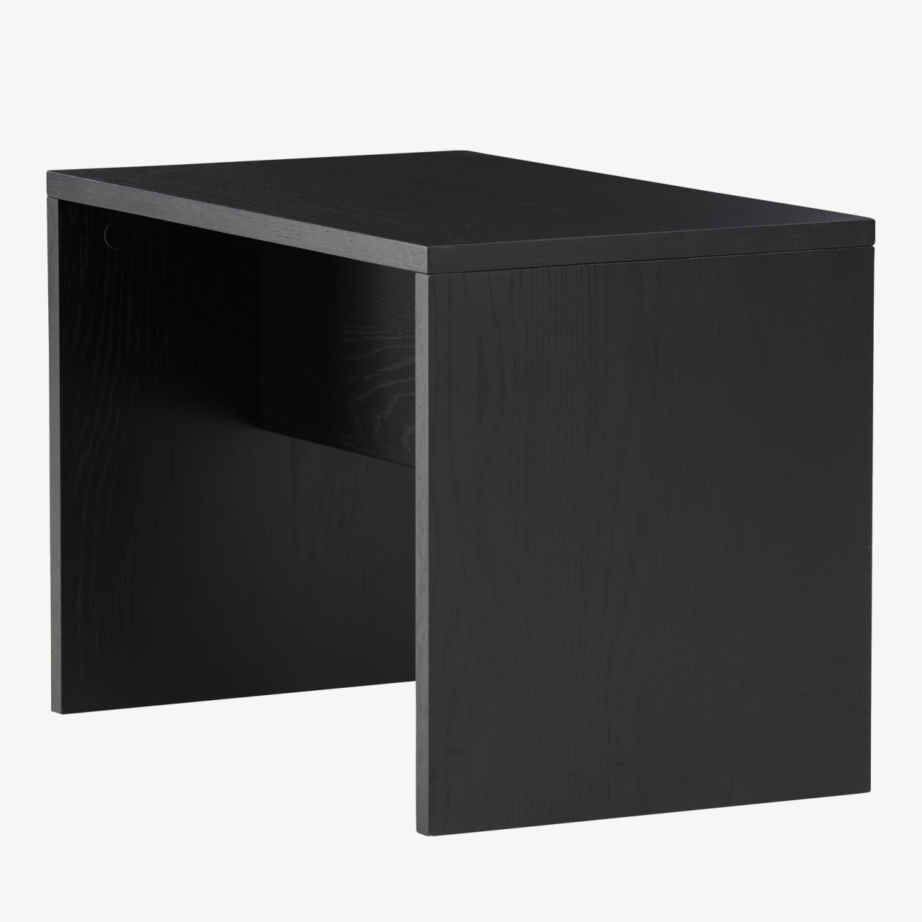 Must MDF diivanilaud Juni (58x35x40 cm), 62059-100 – 6