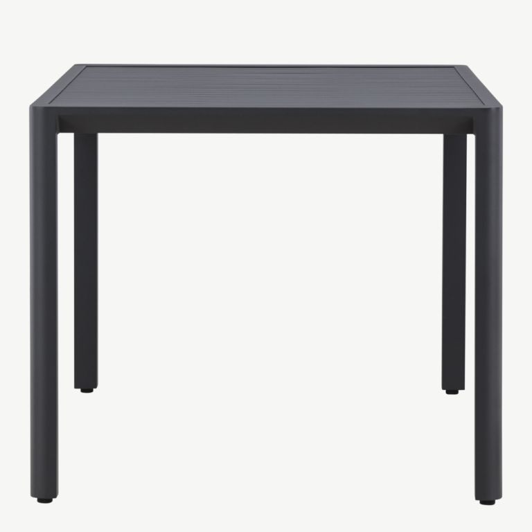 Must alumiiniumist ristkülikukujuline söögilaud Giardini 150×85 cm - 9793-100