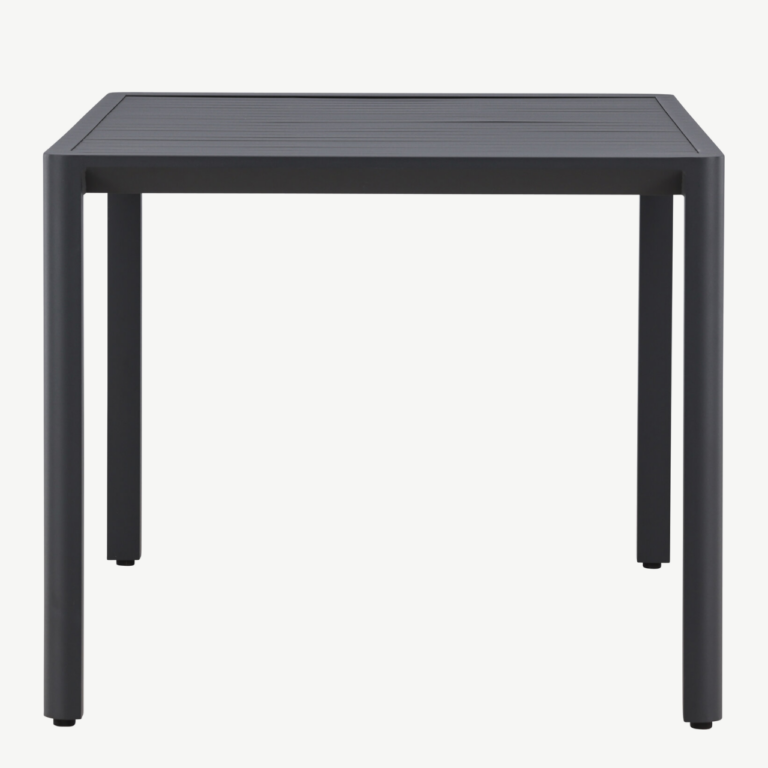 Must alumiiniumist ristkülikukujuline söögilaud Giardini 150×85 cm - 9793-100