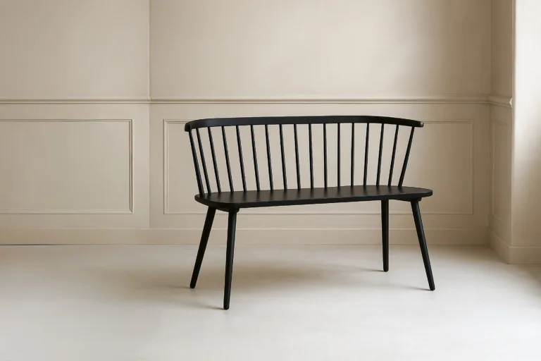 Must kummipuust söögidiivan Bobby, 120 cm - 16803-368