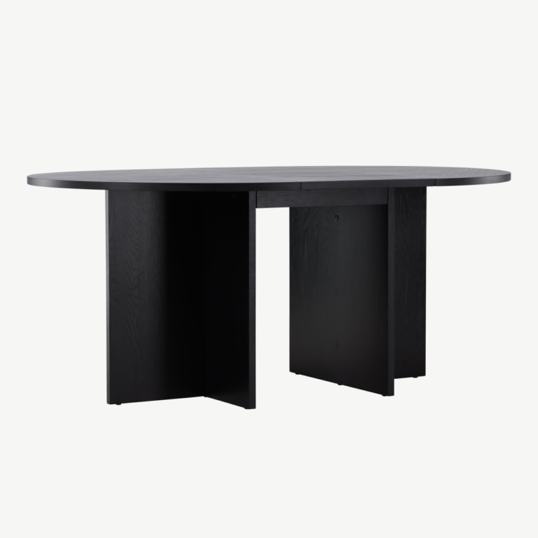 Must tammevineeriga ümar söögilaud Strada (120 cm) - 61993-100