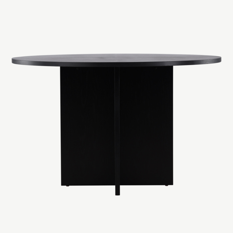 Must tammevineeriga ümar söögilaud Strada (120 cm) - 61993-100