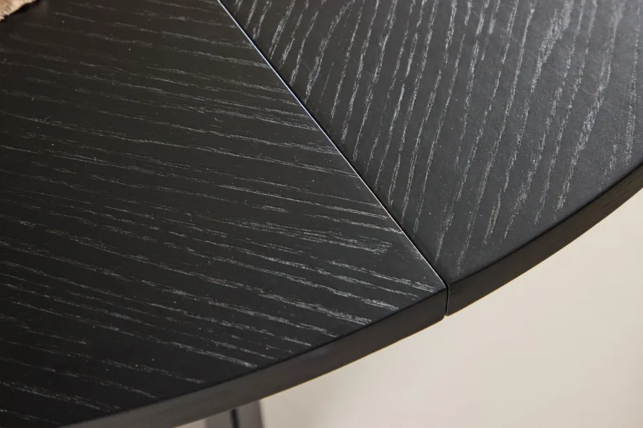 Must tammevineeriga ümar söögilaud Strada (120 cm), 61993-100 – 10