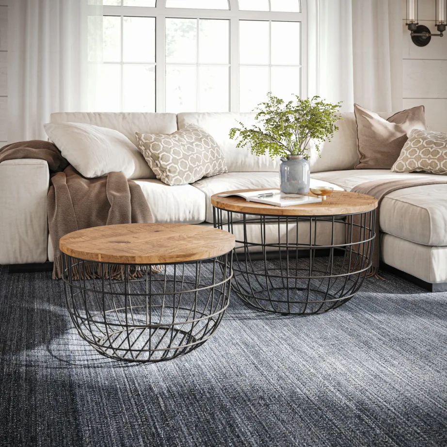 Must Avola AV2330-26B lauakomplekt, mangopuidust – 8