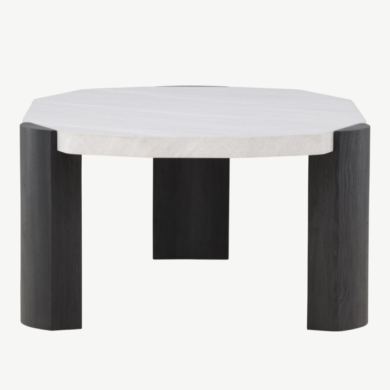 Ovaalne beež diivanilaud Kres, MDF lauaplaat, mustad jalad, 125 x 70,5 cm - 62064-100