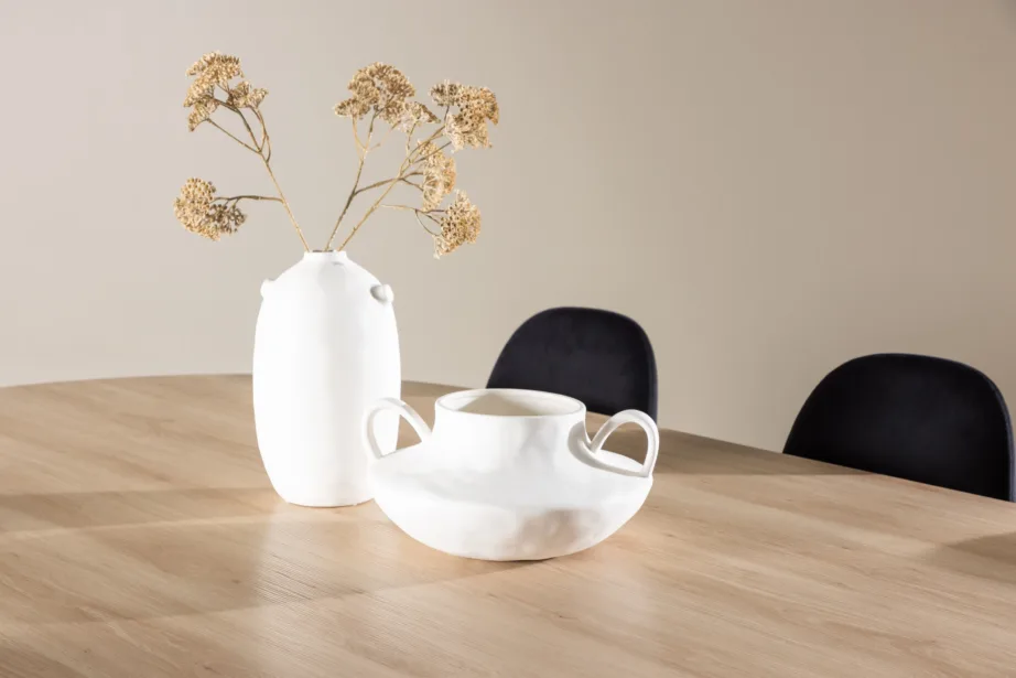 Ovaalne söögilaud Bootcut ja 6 musta sametist Polar tooli (looduslik MDF, 230×115 cm), GR24560 – 10