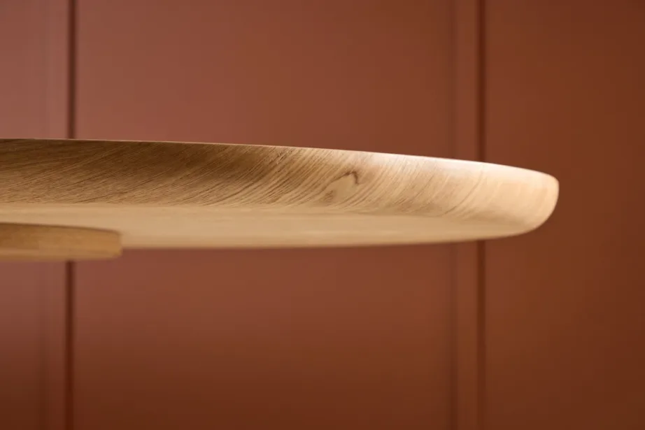 Ovaalne söögilaud Stjärnö (MDF, looduslik viimistlus, 200×90 cm), 61939-107 – 11