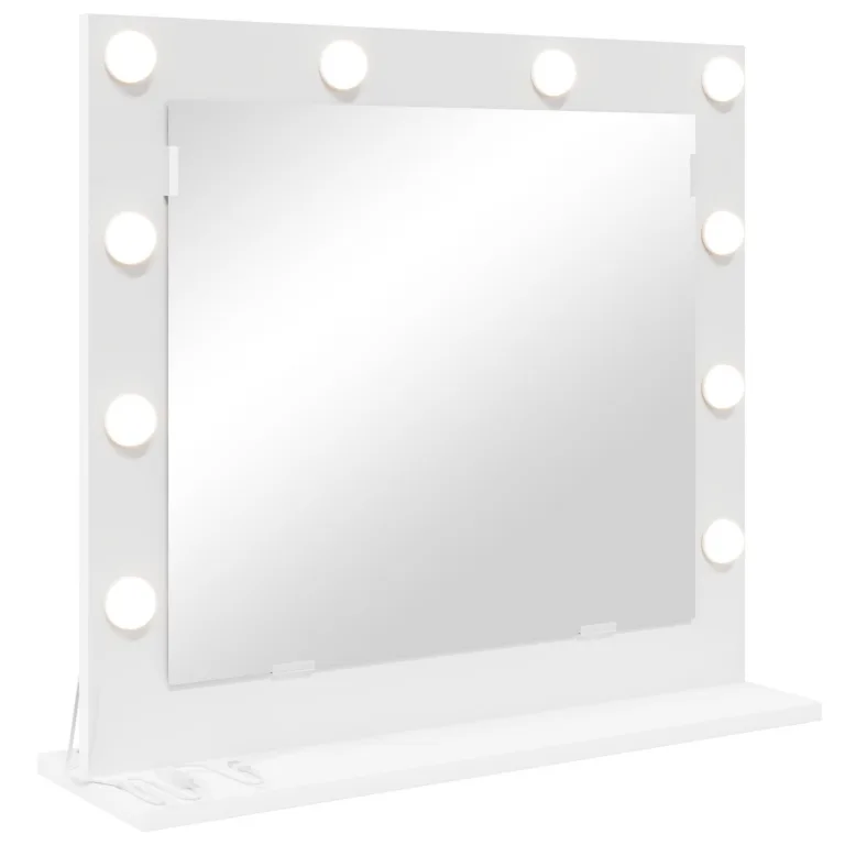 Peegel LED Valgusega Valge 60x55x18 cm