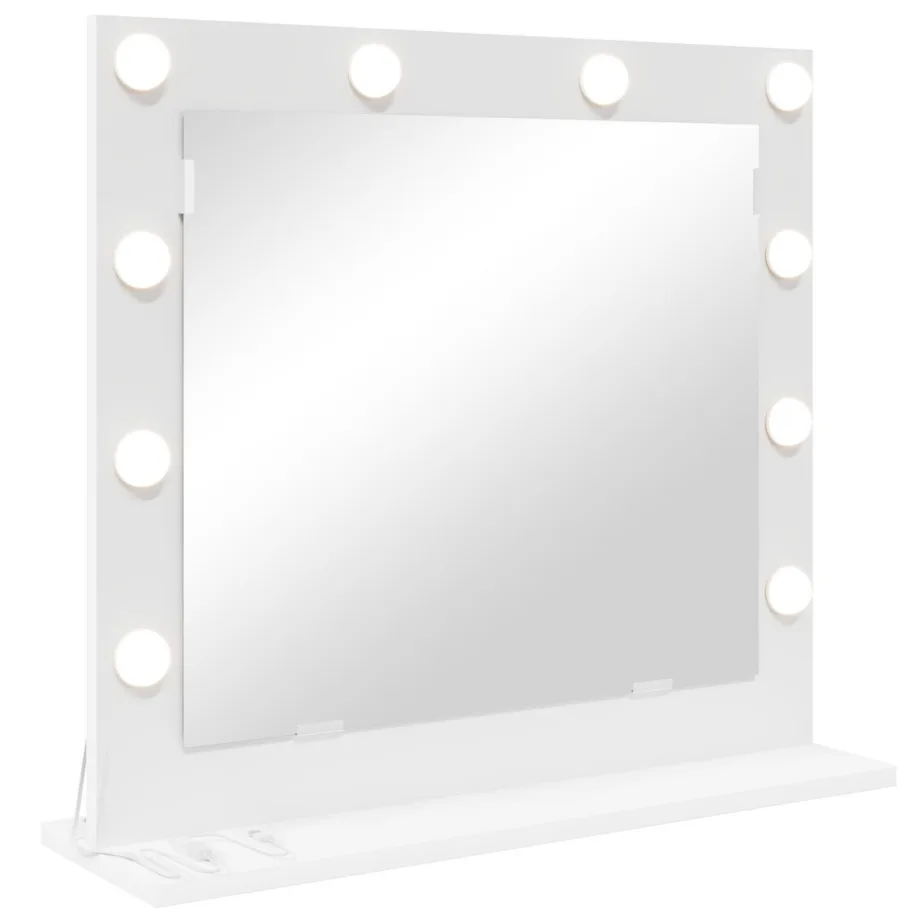 Peegel LED Valgusega Valge 60x55x18 cm