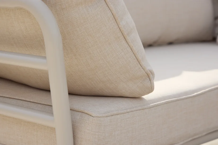 Beež terasest aiamööbli komplekt Penh: nurgadiivan ja akaatsiapuidust laud, 3137-402 – 13