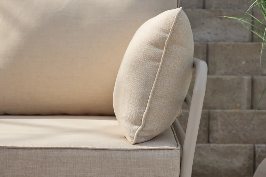 Beež terasest aiamööbli komplekt Penh: nurgadiivan ja akaatsiapuidust laud, 3137-402 – 14