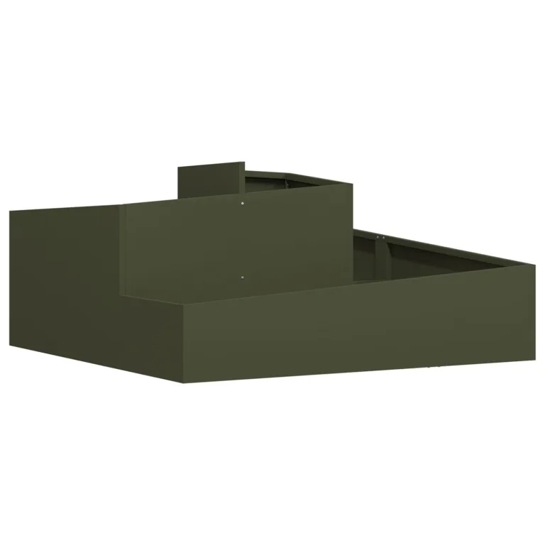 Pots & Planters Oliivroheline Metall 100 cm pikk Taimetoetajad