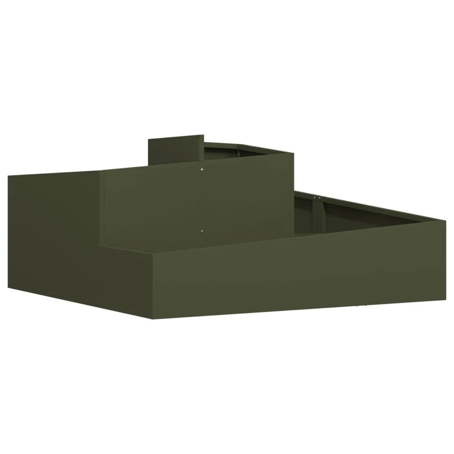 Pots & Planters Oliivroheline Metall 100 cm pikk Taimetoetajad