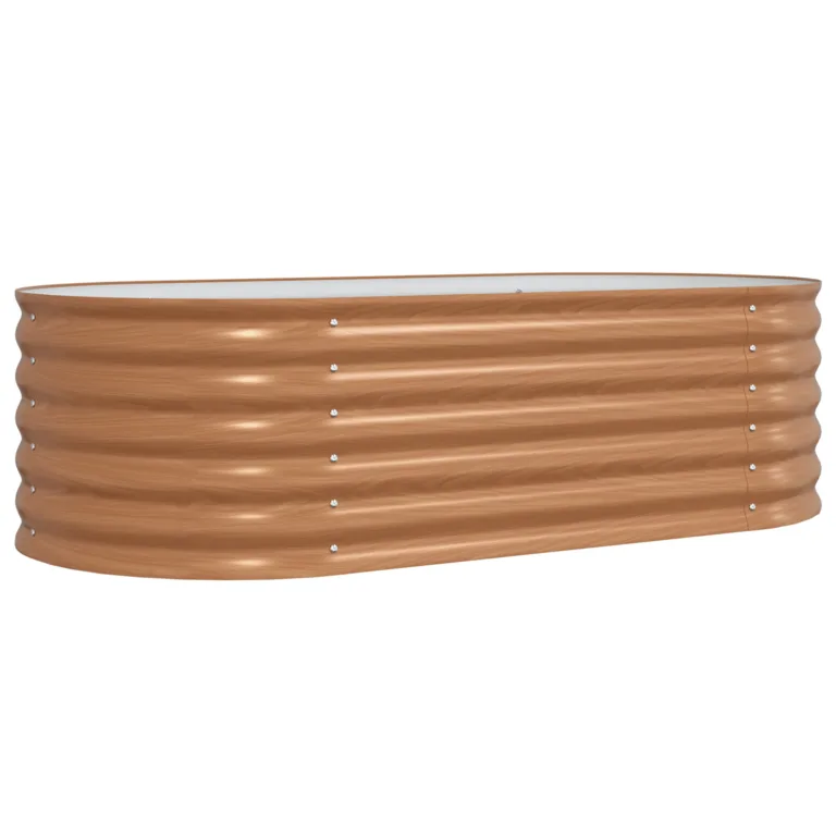 Pruun Tõstetud Aedvoodi Puitlook 160x80x44 cm Teras