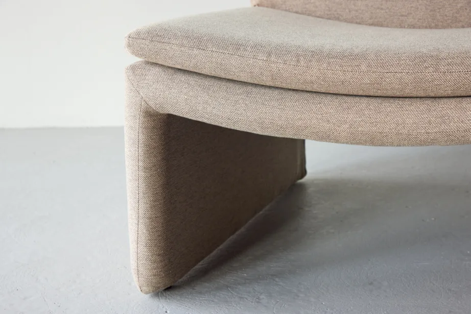 Pruun polüester-linase kattega tugitool Bonn (70x80x82cm), 62021-102 – 9