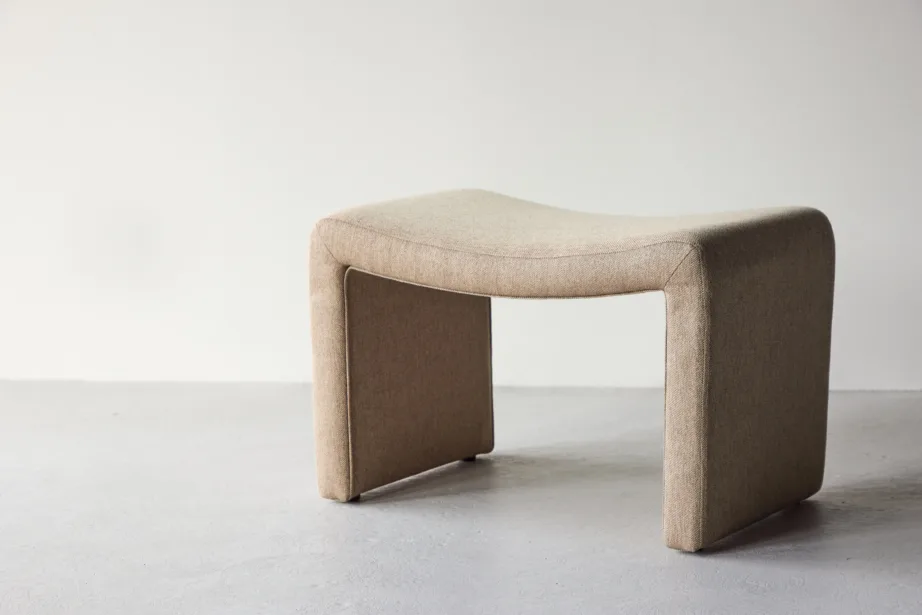 Pruun polüesterkangaga tumba tumba Bonn, 45×70 cm, 62024-125 – 8