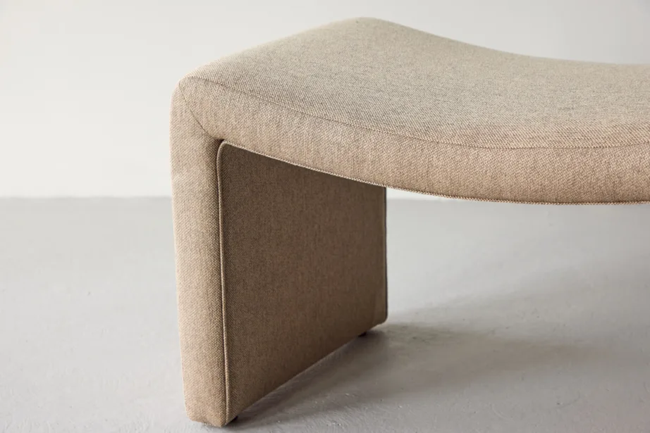 Pruun polüesterkangaga tumba tumba Bonn, 45×70 cm, 62024-125 – 9