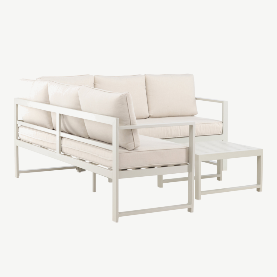 Salvadori nurgadiivanikomplekt õue (alumiinium, beežid kattepadjad, laud komplektis), 2138-222 – 12