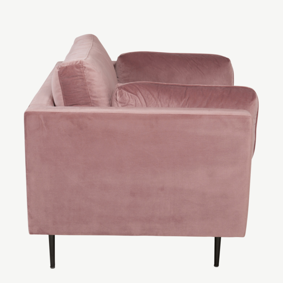 Sametkangaga tugitool Boom (vanaroosa, kuldsed terasjalad), GR19272 – 2