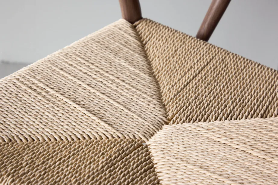 Skandinaavia stiilis söögitool Alfons (pruun teras, beež punutud istmega), 16802-123 – 11