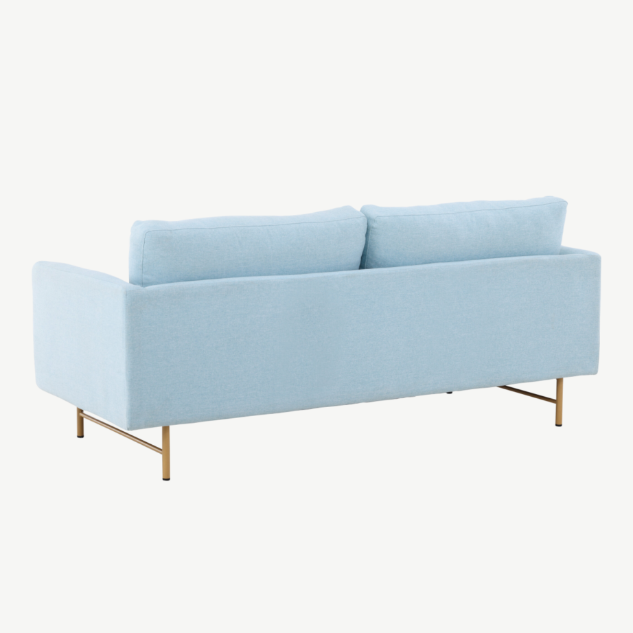 Sky 3-kohaline diivan beebisinine, metalljalad valge peitsiga, 61235-555 – 12