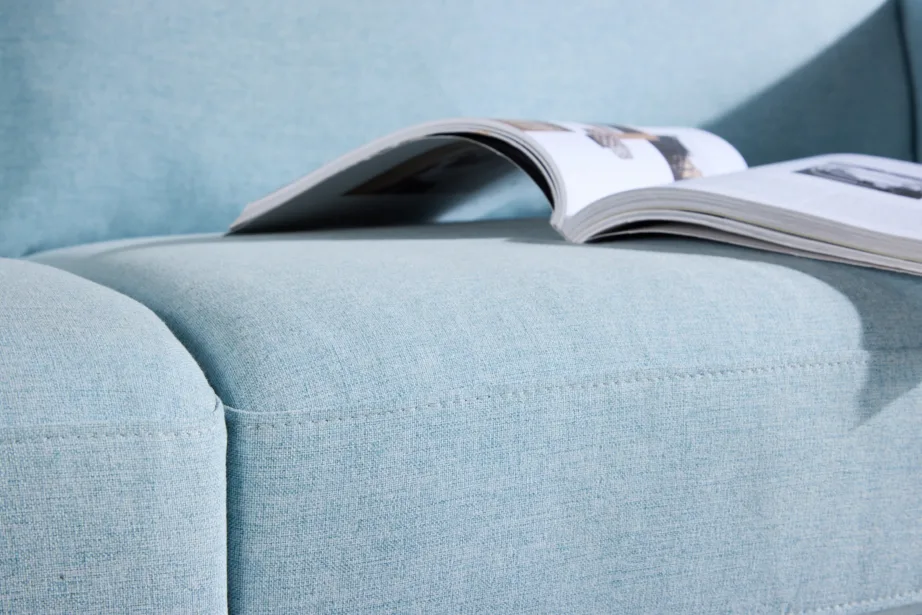 Sky 3-kohaline diivan beebisinine, metalljalad valge peitsiga, 61235-555 – 13