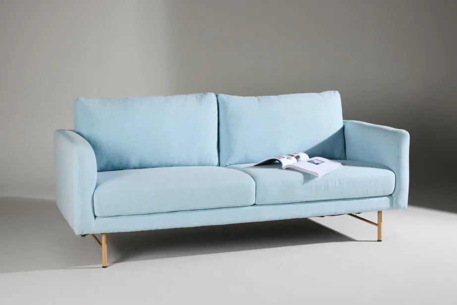 Sky 3-kohaline diivan beebisinine, metalljalad valge peitsiga, 61235-555 – 14