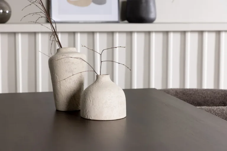 Söögitoa komplekt Kaseidon Morning – tumepruun MDF laud ja buklee kangaga toolid - GR23859