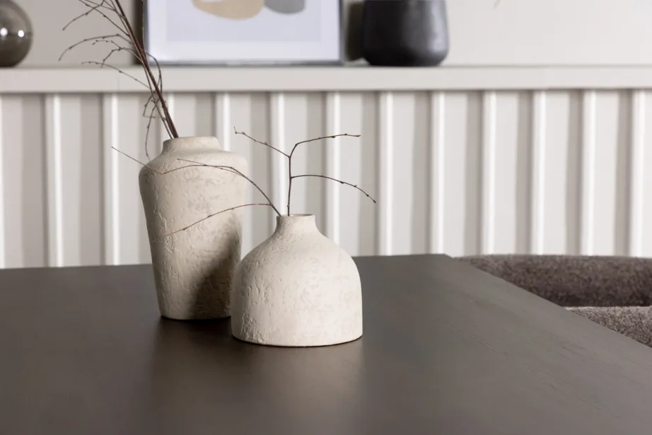 Söögitoa komplekt Kaseidon Morning – tumepruun MDF laud ja buklee kangaga toolid, GR23859 – 7